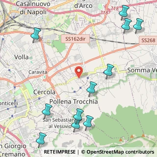 Mappa Via Nino Bixio, 80040 Pollena Trocchia NA, Italia (3.22182)