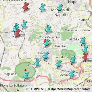 Mappa Strada Comunale Grottole, 80126 Napoli NA, Italia (3.0955)