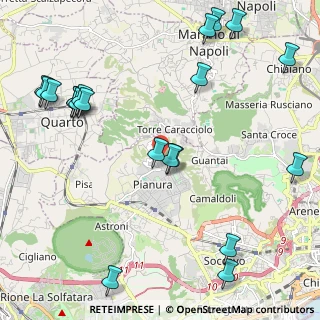 Mappa Strada Comunale Grottole, 80126 Napoli NA, Italia (2.9955)