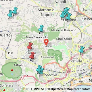 Mappa Parco Alborino, 80131 Napoli NA, Italia (3.0925)