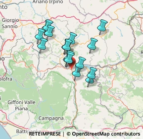Mappa Strada Statale 7 Via Appia, 83056 Teora AV, Italia (11.11706)