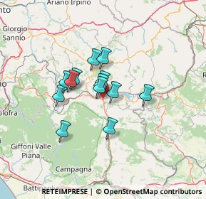 Mappa Strada Statale 7 Via Appia, 83056 Teora AV, Italia (9.73538)