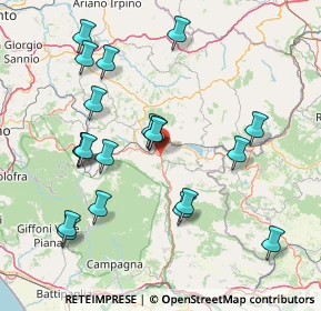 Mappa Strada Statale 7 Via Appia, 83056 Teora AV, Italia (17.6515)