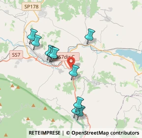 Mappa Strada Statale 7 Via Appia, 83056 Teora AV, Italia (3.89818)