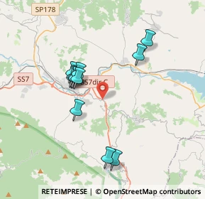 Mappa Strada Statale 7 Via Appia, 83056 Teora AV, Italia (3.60636)