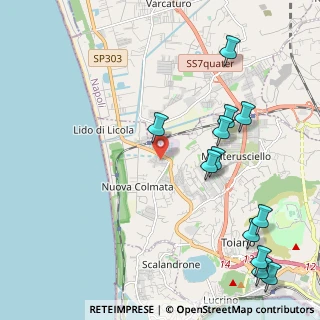 Mappa Via Licola Cuma, 80070 Pozzuoli NA, Italia (2.825)