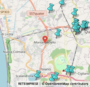 Mappa Via Pier Paolo Pasolini, 80078 Monterusciello NA, Italia (3.2095)