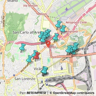 Mappa Via Notar Giacomo, 80141 Napoli NA, Italia (0.939)