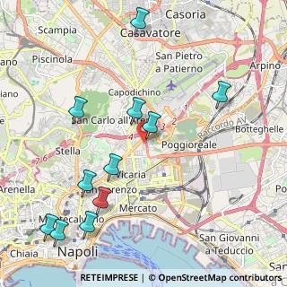 Mappa Via Notar Giacomo, 80141 Napoli NA, Italia (2.62727)