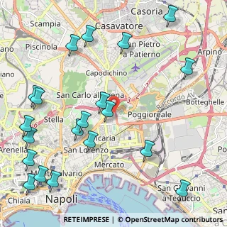 Mappa Via Notar Giacomo, 80141 Napoli NA, Italia (3.0475)