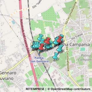 Mappa Via Vecchia San Gennaro, 80036 Palma Campania NA, Italia (0.22222)