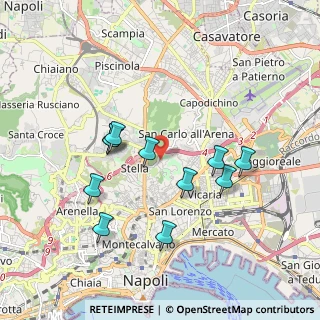 Mappa Via Sergio de Simone, 80131 Napoli NA, Italia (1.86455)