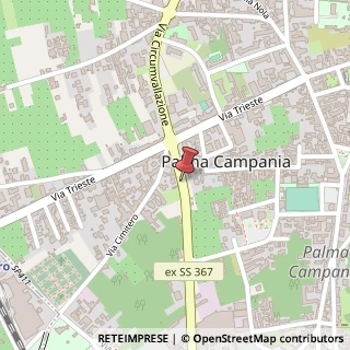 Mappa Via circumvallazione 144, 80036 Palma Campania, Napoli (Campania)