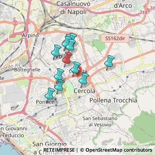 Mappa Viale A. Sallustro, 80040 Cercola NA, Italia (1.465)