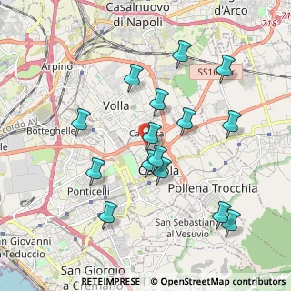 Mappa Viale A. Sallustro, 80040 Cercola NA, Italia (2.036)