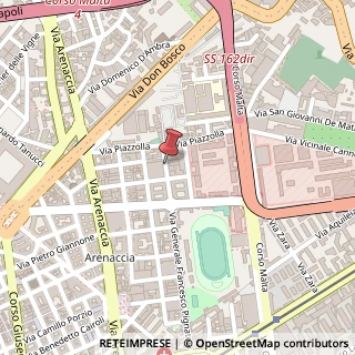 Mappa Via Colonnello Gabriele Pepe,  21, 80141 Napoli, Napoli (Campania)