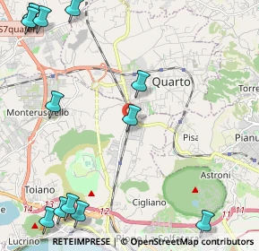 Mappa 80010 Pozzuoli NA, Italia (3.48462)