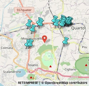 Mappa Via Cupa Fescine, 80078 Pozzuoli NA, Italia (2.0685)