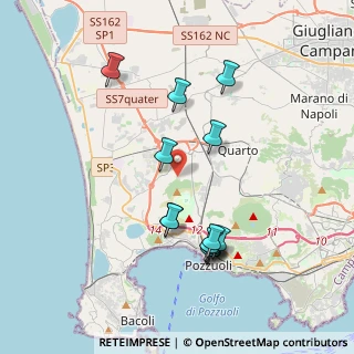 Mappa Via Cupa Fescine, 80078 Pozzuoli NA, Italia (4.01154)