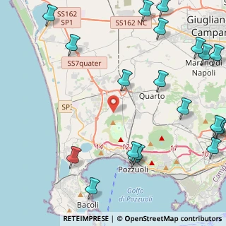 Mappa Via Cupa Fescine, 80078 Pozzuoli NA, Italia (6.816)