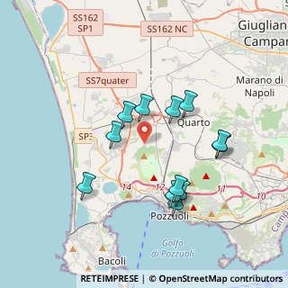 Mappa Via Cupa Fescine, 80078 Pozzuoli NA, Italia (3.63417)