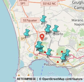 Mappa Via Cupa Fescine, 80078 Pozzuoli NA, Italia (3.37417)