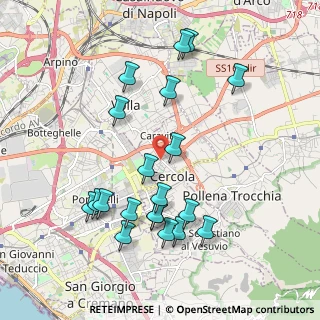 Mappa Viale Dei Tigli, 80040 Cercola NA, Italia (2.2065)