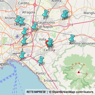 Mappa Viale Dei Tigli, 80040 Cercola NA, Italia (4.69769)