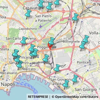 Mappa Via Seconda Detta, 80143 Napoli NA, Italia (2.8965)
