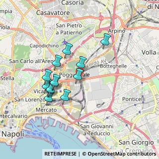 Mappa Via Seconda Detta, 80143 Napoli NA, Italia (1.70077)
