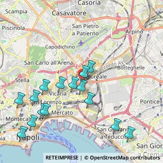 Mappa Via Nuova Poggioreale, 80078 Pozzuoli NA, Italia (2.518)