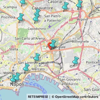 Mappa Via Nuova Poggioreale, 80078 Pozzuoli NA, Italia (3.31333)