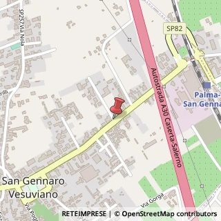 Mappa Via ferrovia 121, 80040 San Gennaro Vesuviano, Napoli (Campania)