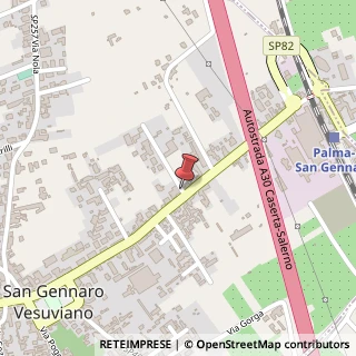 Mappa Via Ferrovia, 159, 80040 San Gennaro Vesuviano, Napoli (Campania)