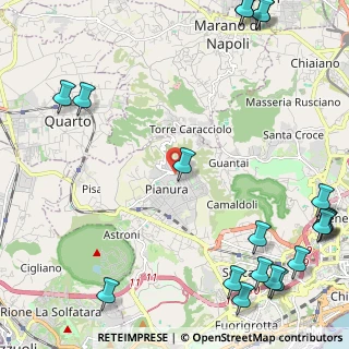 Mappa Vico Costanzi A Pianura, 80126 Napoli NA, Italia (3.8005)