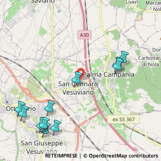 Mappa Via Suor Maria Luigia Velotti, 80040 San Gennaro Vesuviano NA, Italia (3.03091)