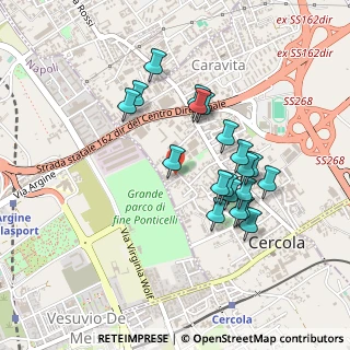 Mappa Via Enrico Fermi, 80040 Cercola NA, Italia (0.4385)