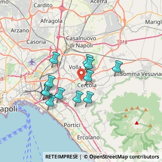Mappa Via Enrico Fermi, 80040 Cercola NA, Italia (3.27167)