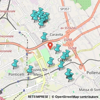 Mappa Via Enrico Fermi, 80040 Cercola NA, Italia (1.238)