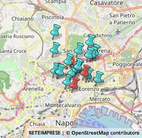 Mappa Via Vincenzo Irolli, 80145 Napoli NA, Italia (1.064)