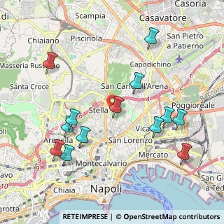 Mappa Via Vincenzo Irolli, 80145 Napoli NA, Italia (2.34462)