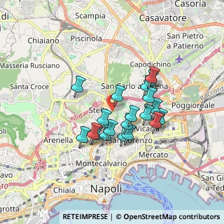 Mappa Via Vincenzo Irolli, 80145 Napoli NA, Italia (1.4525)
