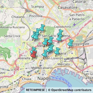 Mappa Via Vincenzo Irolli, 80145 Napoli NA, Italia (1.3)