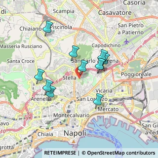 Mappa Via Vincenzo Irolli, 80145 Napoli NA, Italia (1.69636)
