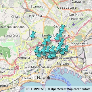 Mappa Via Vincenzo Irolli, 80145 Napoli NA, Italia (1.316)