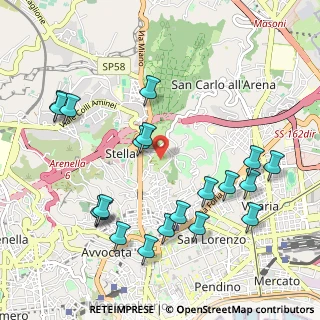 Mappa Via Vincenzo Irolli, 80145 Napoli NA, Italia (1.236)