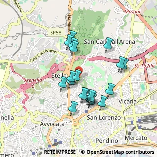 Mappa Via Vincenzo Irolli, 80145 Napoli NA, Italia (0.846)