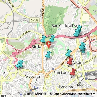Mappa Via Vincenzo Irolli, 80145 Napoli NA, Italia (1.26429)