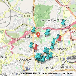 Mappa Via Vincenzo Irolli, 80145 Napoli NA, Italia (1.1745)