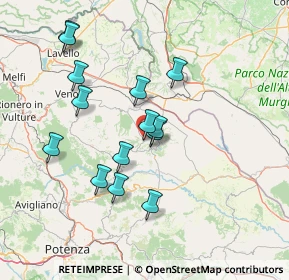 Mappa Vico Solferino, 85010 Banzi PZ, Italia (14.51643)